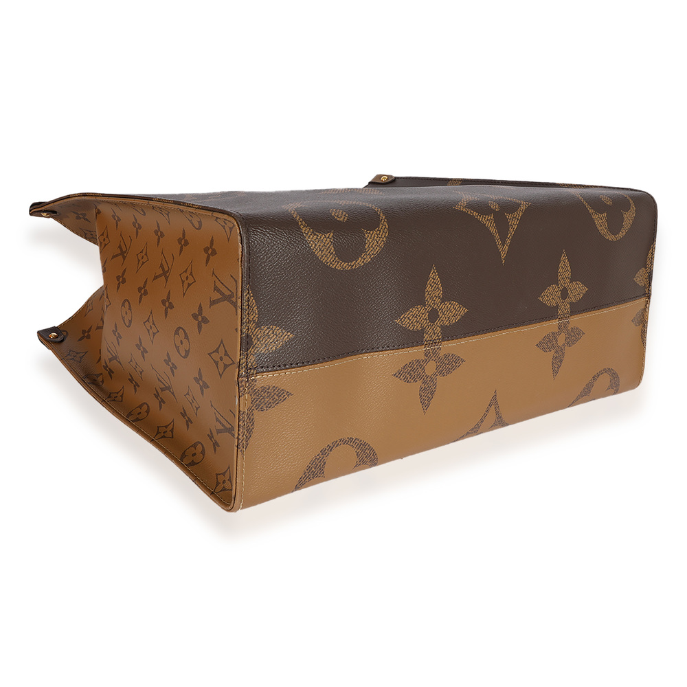 LOUIS VUITTON Monogram & Monogram Reverse Canvas Onthego GM - Picture 2 of 8